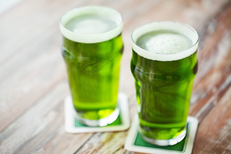 Green beer